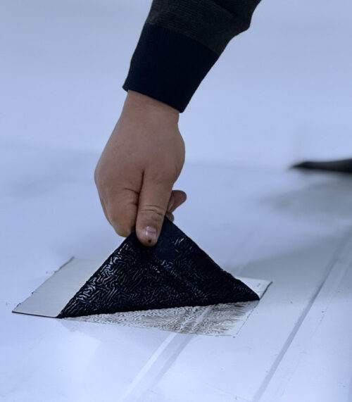 Saf Alüminium folqa səthli izobant